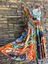 Load image into Gallery viewer, Women’s Small Geode Square-Neck Ballet Dress with Pockets in ‘Petrified Wood’
