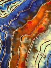 Load image into Gallery viewer, Custom Reverse Geode Dress in ‘Azurite’ for Candice
