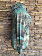 Load image into Gallery viewer, Custom Pact Zip Up Geode Hoodie in ‘Moss Agate’ for Chris
