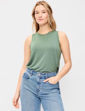 Load image into Gallery viewer, Women’s Large Luxe Geode Tank Top in ‘Moss Agate’
