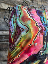 Load image into Gallery viewer, Women’s XL Reverse Geode Bodycon Dress in ‘Rainbow Obsidian’
