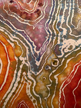 Load image into Gallery viewer, Women’s Large Geode Kimono in ‘Rustic Rainbow’
