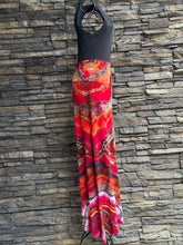 Load image into Gallery viewer, Women’s Medium Reverse Geode Maxi Skirt in ‘Fire On The Mountain’
