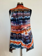 Load image into Gallery viewer, Custom Geode Sleeveless Cardigan in ‘Painted Hills’ for Pamela
