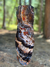 Load image into Gallery viewer, Women’s Medium Geode Sleeveless Bodycon Dress in ‘Turkey Tail Mushroom’
