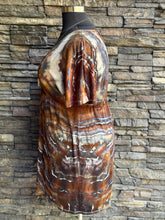 Load image into Gallery viewer, Women’s XL Geode Kimono Style Dress in ‘Turkey Tail Mushroom’
