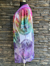 Load image into Gallery viewer, Women’s L/XL Lace Kimono in ‘Gypsy Skies’
