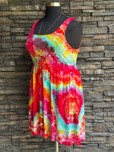 Load image into Gallery viewer, Women’s XL Geode Square Neck Dress with Pockets in ‘Tropical Daydream’
