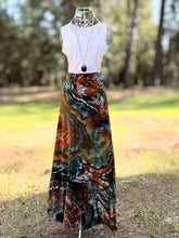 Load image into Gallery viewer, Women’s XL Geode Maxi Skirt in ‘Rooster’
