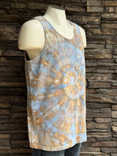 Load image into Gallery viewer, Men’s Large Spiral Tank Top in ‘Blue Gray’
