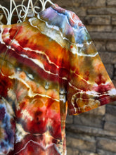 Load image into Gallery viewer, Women’s Medium Luxe Crewneck Geode T-Shirt in ‘Rustic Rainbow’
