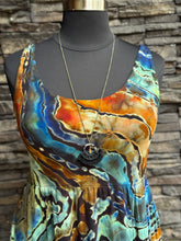 Load image into Gallery viewer, Custom Reverse Geode Ballet Dress in ‘Azurite’ for Andrea
