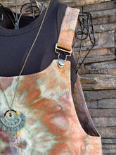 Load image into Gallery viewer, Women’s Small Cotton/Linen Overall Shorts in ‘Wild Thing’
