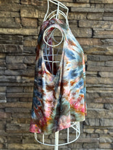 Load image into Gallery viewer, Women’s Large Flowy Workout Tank Top in ‘Pinot Sage &amp; Teal’ Spiral
