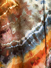 Load image into Gallery viewer, Men’s Large Geode 100% Rayon Button Up Shirt in ‘Golden Hour’
