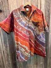 Load image into Gallery viewer, Custom Geode Men’s Rayon Button Up Shirts for Sarah
