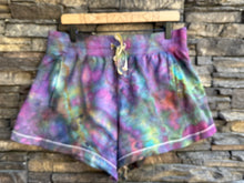 Load image into Gallery viewer, Women’s Large Geode Lounge Shorts with Pockets in ‘Midnight Opal’
