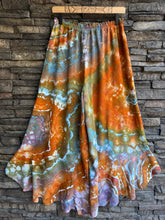 Load image into Gallery viewer, Women’s Small (fit like a large) 100% Rayon Geode Flounce Pull-on Pants in ‘Sunset Canyon’
