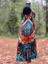 Load image into Gallery viewer, Custom Reverse Geode Ballet Dress with Pockets in ‘Rooster’ for Beverley
