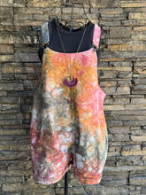 Load image into Gallery viewer, Women’s Small Cotton/Linen Overall Shorts in ‘Pinot Sage’
