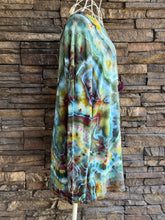 Load image into Gallery viewer, Women’s Medium Geode Luxe Long Sleeved Tunic in ‘Forest Fairy’
