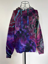 Load image into Gallery viewer, Women’s Small Reverse Geode Hoodie in ‘Galaxy’
