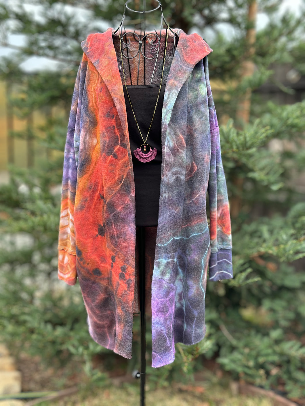 Women's hooded sweatshirt on sale cardigan