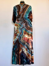 Load image into Gallery viewer, Women’s Large Geode Boho Maxi Dress in ‘Petrified Wood’
