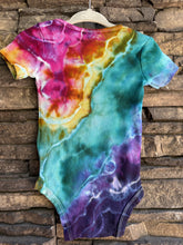 Load image into Gallery viewer, Baby 6-9 Month Geode Onesie in ‘Gypsy Skies’
