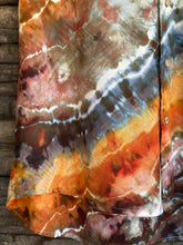 Load image into Gallery viewer, Men’s Large Geode 100% Rayon Button Up Shirt in ‘Golden Hour’
