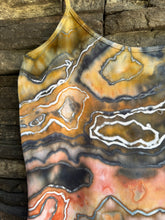 Load image into Gallery viewer, Women’s Large Spaghetti Strap Geode Tank top in ‘Iron Buffalo’
