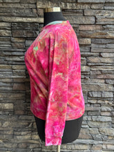 Load image into Gallery viewer, Women’s XXL (fits more like an XL) 100% Cotton Heart Sweatshirt in ‘Candypop’
