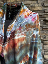 Load image into Gallery viewer, Geode XL Seamless Bali Rayon Jersey Infinity Scarf in ‘Pinot Sage &amp; Teal’

