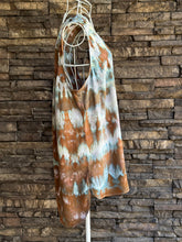 Load image into Gallery viewer, Women’s Large V-Neck Chambray Tank Top in ‘Wild Thing’

