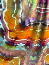 Load image into Gallery viewer, Women’s Small Geode Midi Skirt with Pockets ‘Koroit Boulder Opal’
