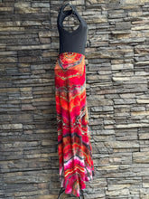 Load image into Gallery viewer, Women’s Medium Reverse Geode Maxi Skirt in ‘Fire On The Mountain’

