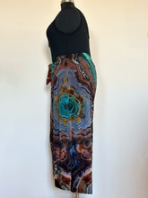 Load image into Gallery viewer, Custom Reverse Geode Faux Wrap Pants In ‘Petrified Wood’ for Amy
