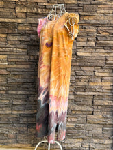 Load image into Gallery viewer, Women’s Small Upcycled 100% Cotton Flutter Sleeve Midi Dress in ‘Pinot Sage’ Inclined Twist

