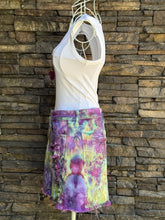 Load image into Gallery viewer, Women’s Size 6 Distressed Denim Mini Skirt in ‘Alchemist’
