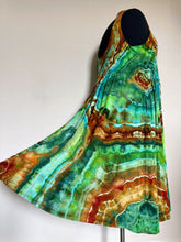 Load image into Gallery viewer, Women’s 3X Geode Ballet Midi Dress with Pockets in ‘Royston Turquoise’
