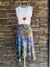 Load image into Gallery viewer, Women’s Large Geode Asymmetrical Draped Midi Skirt in ‘Abalone’

