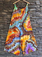 Load image into Gallery viewer, Women’s Large Geode Lazy Day 100% Rayon Jumpsuit in ‘Koroit Boulder Opal’
