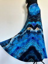 Load image into Gallery viewer, Custom Reverse Geode Maxi Skirt in ‘Midnight Sapphire’
