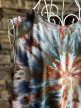 Load image into Gallery viewer, Women’s Large Flowy Workout Tank Top in ‘Pinot Sage &amp; Teal’ Spiral
