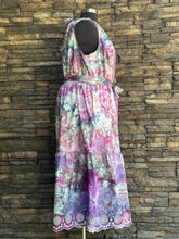 Load image into Gallery viewer, Women’s 3X Midi Tank Embroidered Flowers Dress with Belt &amp; Pockets in ‘Let It Grow’
