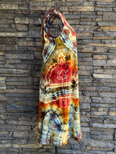 Load image into Gallery viewer, Women’s XS (0-2) Geode Sleeveless Swing Dress with Pockets in ‘Rustic Rainbow’

