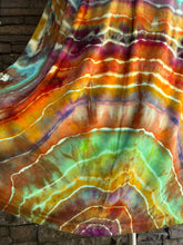 Load image into Gallery viewer, Women’s XL (can fit a XXL, too) Geode Midi Skirt with Pockets in ‘Koroit Boulder Opal’
