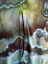 Load image into Gallery viewer, Women’s XXL Geode Square Neck Dress with Pockets in ‘Moss Agate’
