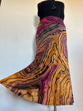 Load image into Gallery viewer, Women&#39;s 2X Reverse Geode Maxi Skirt in &#39;Gypsy Sky&#39;
