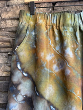Load image into Gallery viewer, Women’s XL Geode Wide-Leg Rayon/Linen/Cotton Pants in ‘Smokey Jasper’

